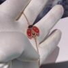 [Eternal Jewelry]LUCKY SPRING 1 MOTIF PINK GOLD BRACELET