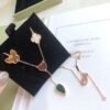 [Eternal Jewelry]LUCKY SPRING 4 MOTIFS ROSE GOLD NECKLACE