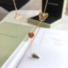 [Eternal Jewelry]LUCKY SPRING 4 MOTIFS ROSE GOLD NECKLACE