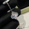 [Eternal Jewelry]CLOVER SILVER 5 MOTIFS BRACELET