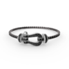 [Eternal Jewelry]FORCE  LARGE HORSESHOE FULL DIAMOND TENNIS BRACELET